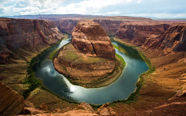 Horseshoe Bend Panorama — Stock Photo, Image