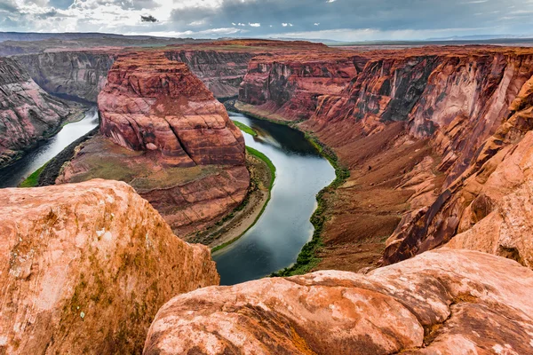 Horseshoe Bend Panorama — Stock Photo, Image