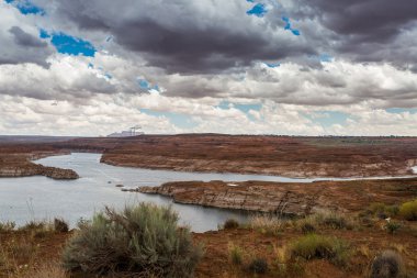 Lake powell panoramik görünüm