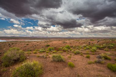 Lake powell panoramik görünüm