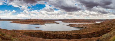 Lake powell panoramik görünüm