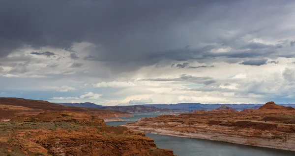 Vista panorâmica do Lago Powell — Fotografia de Stock