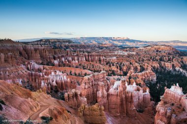 Bryce Canyon aşırı Panorama