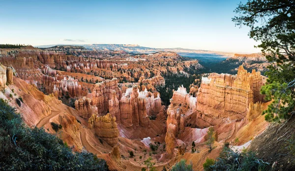 Ακραία Πανόραμα Bryce Canyon — Φωτογραφία Αρχείου