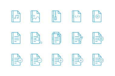 dosya vektör simgeler