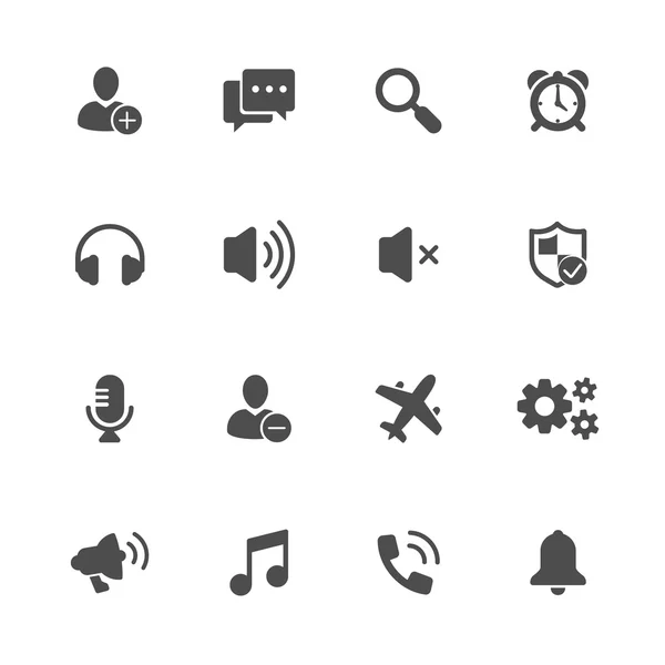 Teléfono inteligente características icono — Archivo Imágenes Vectoriales