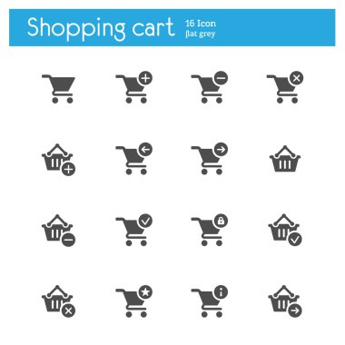 alışveriş sepeti simgeleri