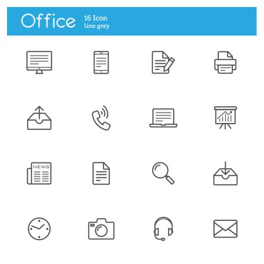 Office simgeleri hattı