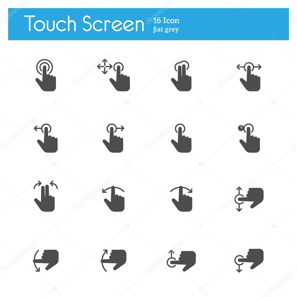 Touch Screen Icons icon