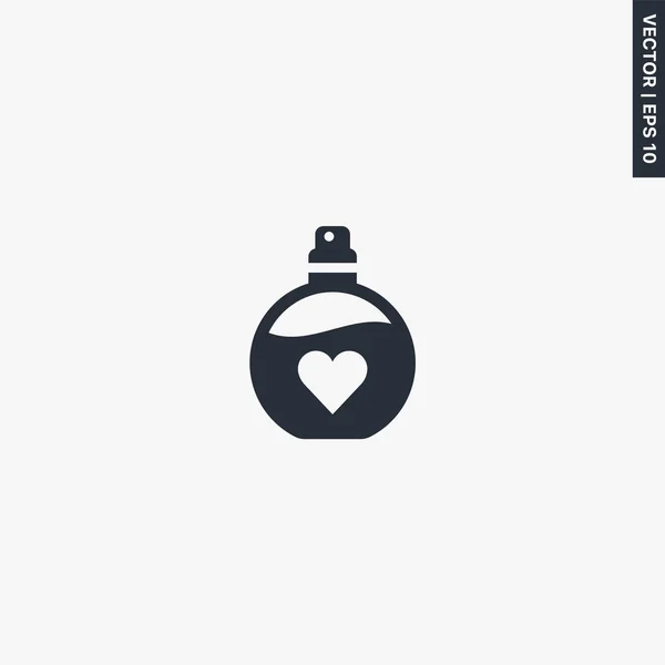 Kärleksdryck Högklassig Platt Ikon Vektorns Logotyp För Webbgrafik Eps — Stock vektor