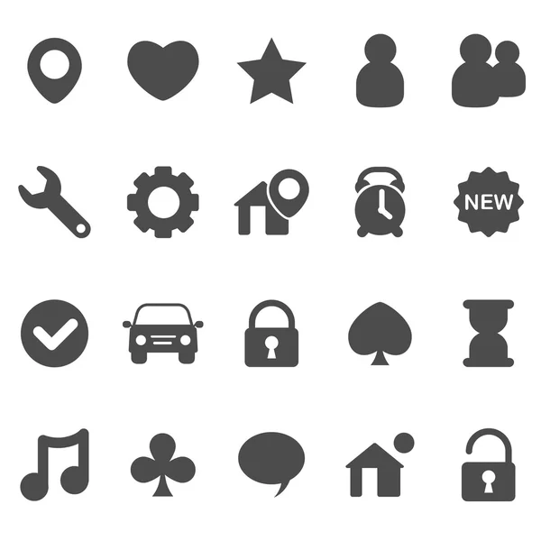 Miscellaneous icons (different ) — Stock Vector