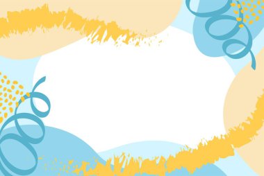 Renkli Pop Sanatı Memphis Pastel Moda Arkaplan Vektörü