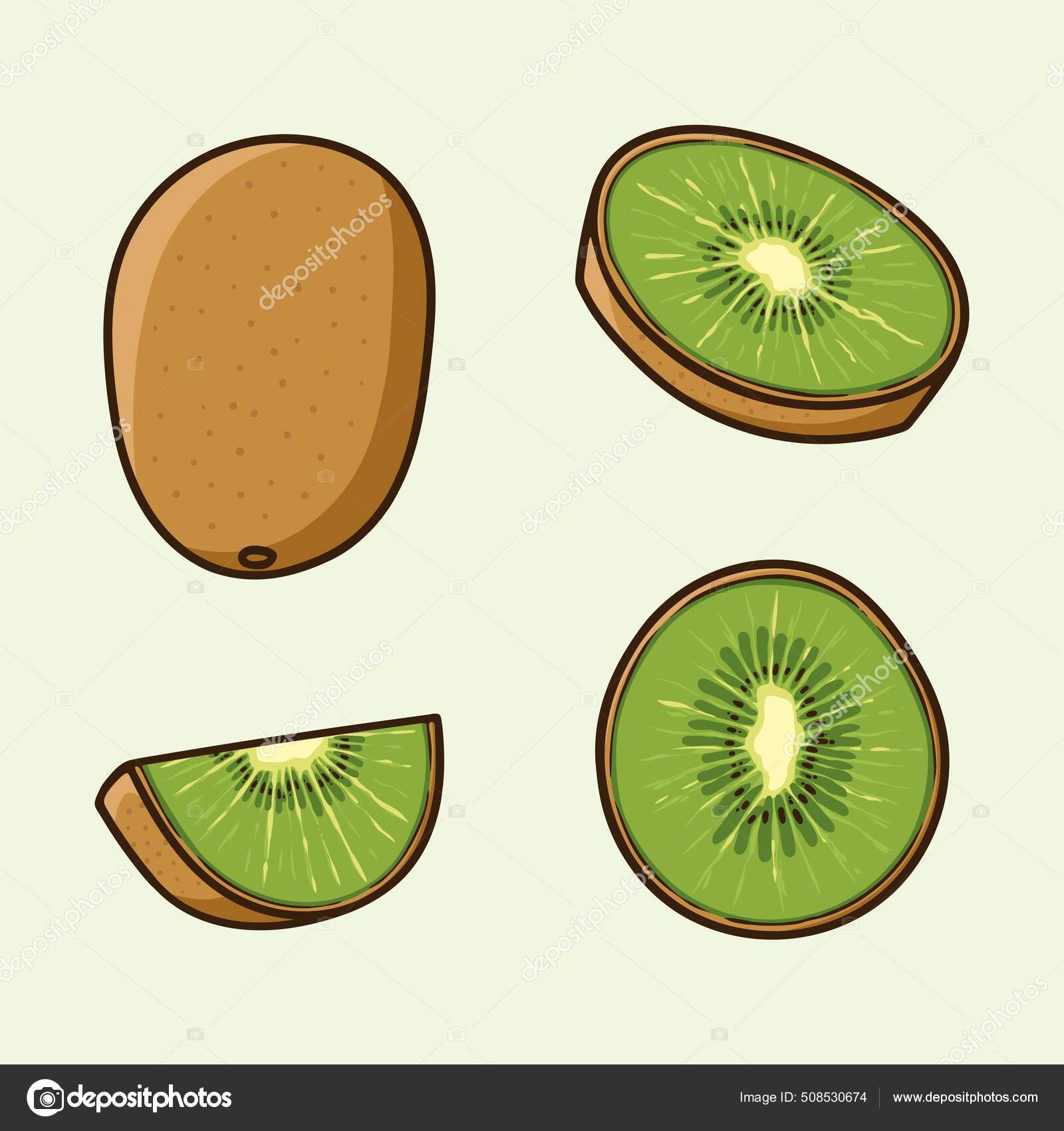Establecer Diferentes Ángulos Kiwi Fruta Dibujos Animados Vector Aislado vector, gráfico vectorial © jayasenantiasa imagen #508530674 Establecer Diferentes Ángulos Kiwi Fruta Dibujos Animados Vector Aislado vector, gráfico vectorial © jayasenantiasa imagen #508530674