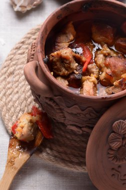 sebze ile haşlanmış et