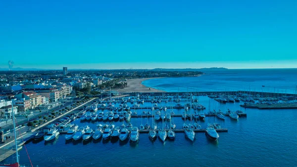 Cambrils Limanı Baix Kampı Costa Dorada Tarragona Katalonya Spanya — Stok fotoğraf