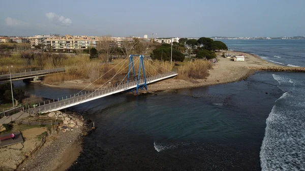 Paseo Marítimo Cambrils Costa Dorada Baix Camp Tarragona — Foto de Stock