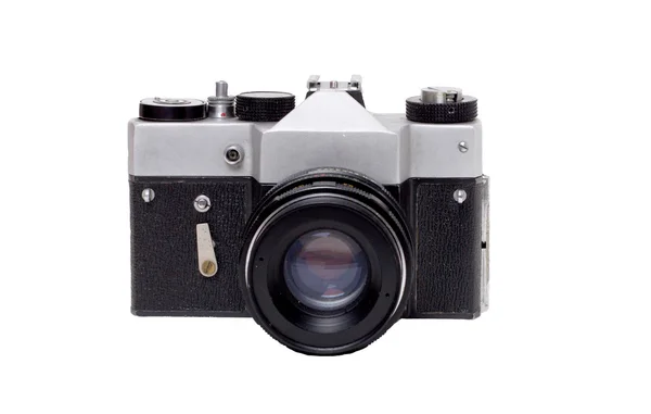 Vecchia macchina fotografica russa — Foto Stock