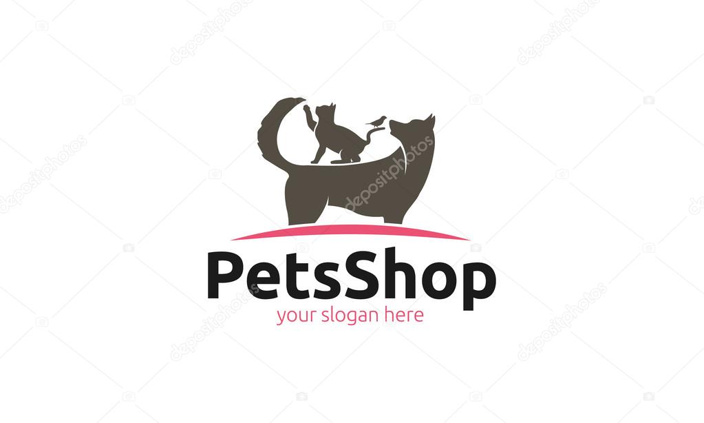 Pets Shop Logo — Stock Vector © ftstudio 86017602