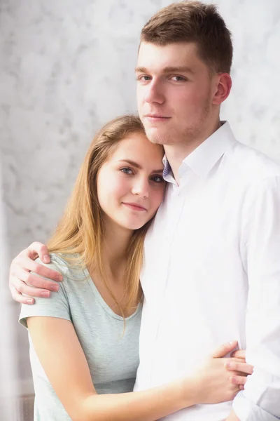 Picture of a young couple in love together — Stock Photo, Image