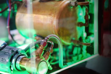 kahve makinesi tarafından LED ışıklı