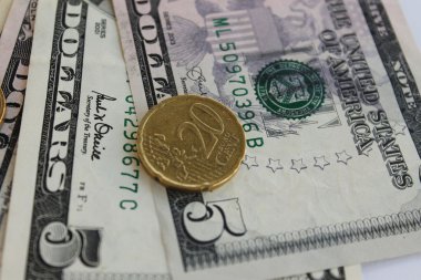 Euro para Amerikan Doları zemin karşı