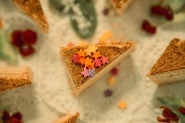 Pasta şeker yıldız ile barış