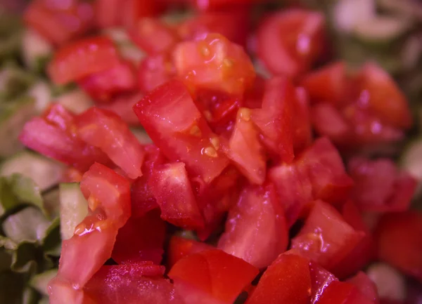 Ντομάτα σε σαλάτα — Φωτογραφία Αρχείου