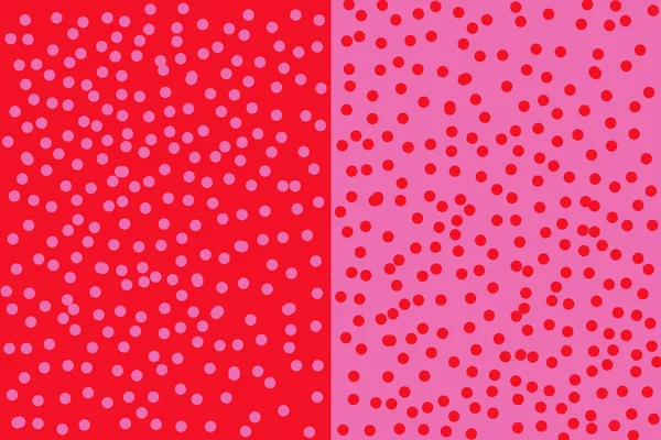 red and pink dots background texture