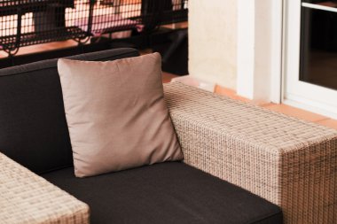 Rattan Koltuk ile Teras