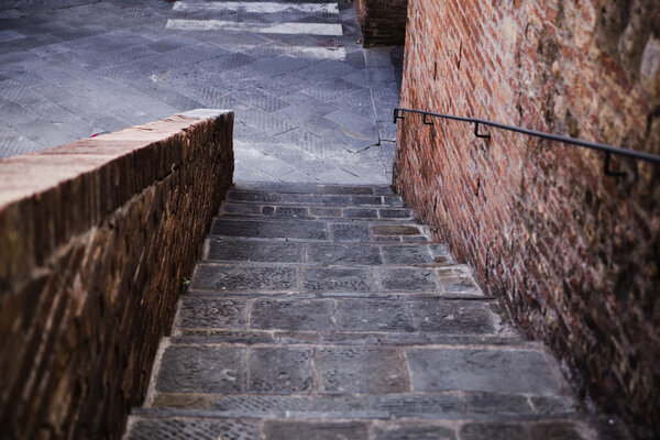 Photo of concrete stairs