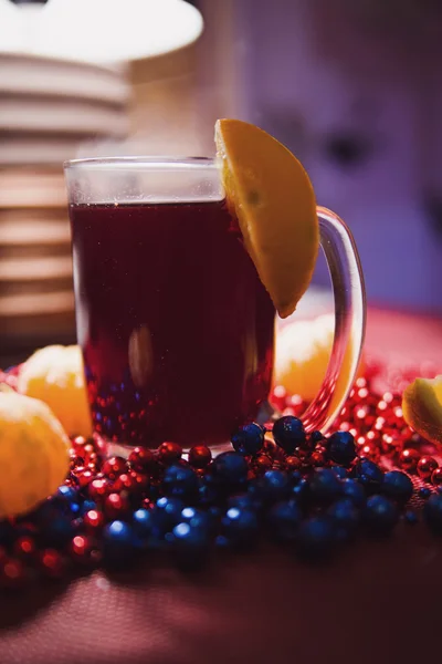 Weihnachtsglühwein — Stockfoto