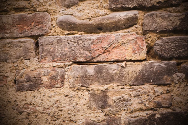 Detail of the brick walls of the old — Stock Photo, Image