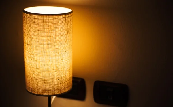 Vardagsrum lampa — Stockfoto
