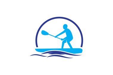 Mavi gri daire ayağa kalk.