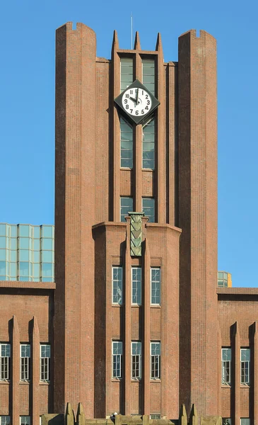 Clock tower building in Tokyo University; 10.00 a.m.; Japan — Stock Photo, Image