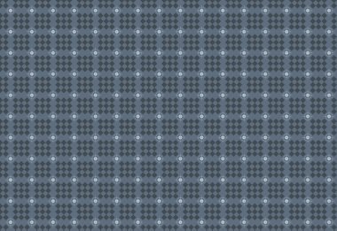 seamless geometrik kare ve daire Modeli