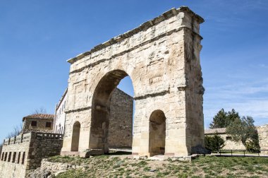 Roman arch Medinaceli clipart