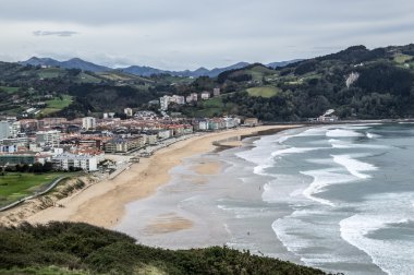 Zarautz Beach'de