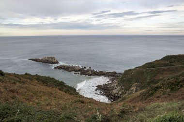 Zarautz yakınındaki sahil