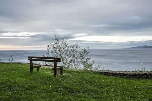 Vistas cantabrico em Getaria — Fotografia de Stock