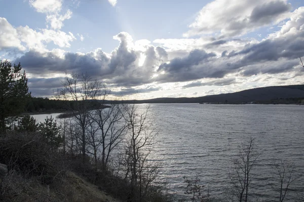 The reservoir in Soria — Stock Photo, Image