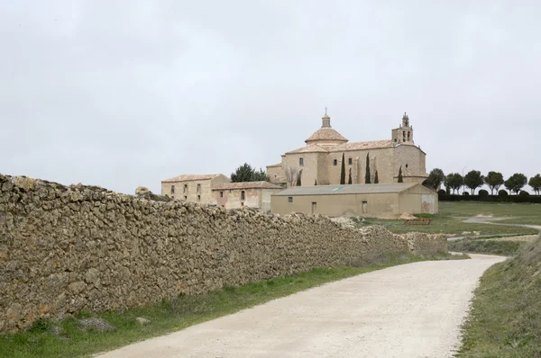 Camino al santuario de Almenar de Soria — Foto de Stock