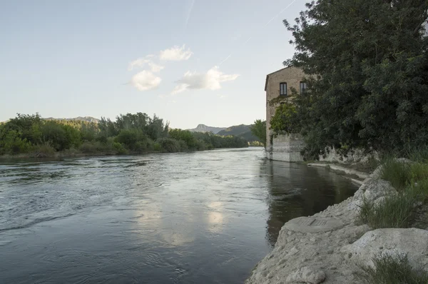 Ebro av miravet — Stockfoto