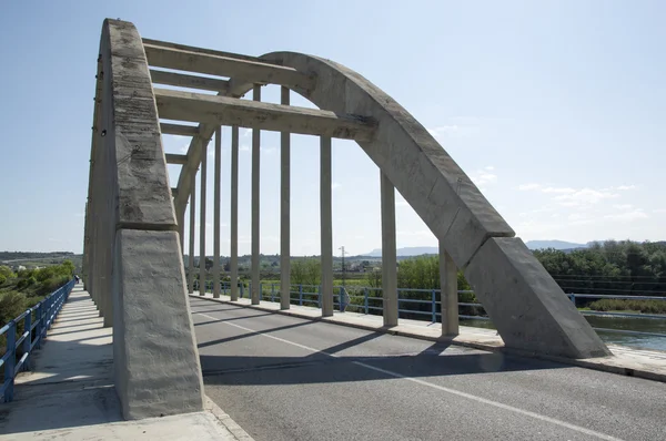 Bridge Mora d'ebre — Zdjęcie stockowe