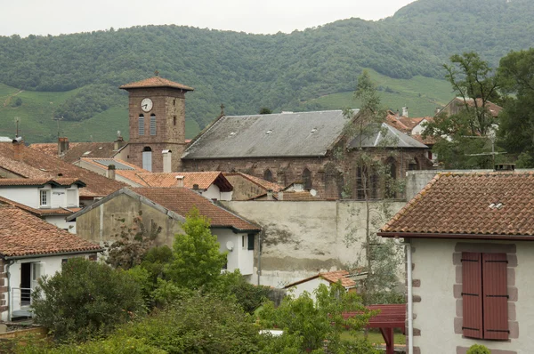 Klockstapeln i Saint Jean Pied de Port — Stockfoto