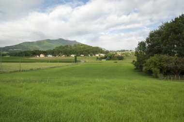 Camino de Santiago SAINT Jean PIED de bağlantı noktasından Roncesvalles yolu ile Valcarlos