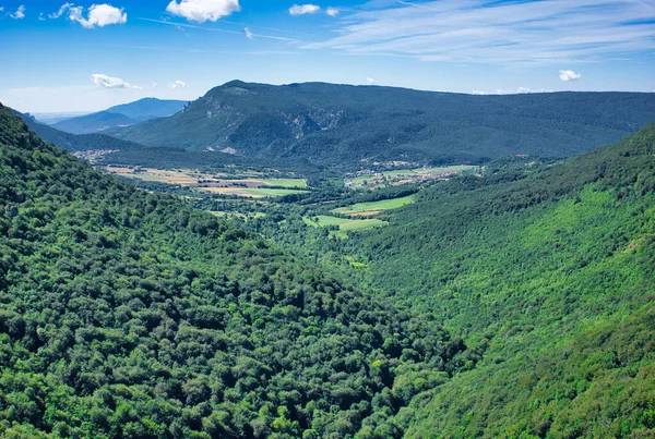 Der Naturpark Urbasa Und Andia Navarra Spanien — Stockfoto
