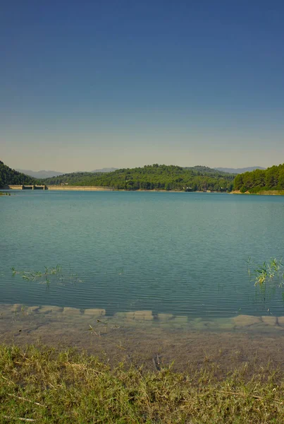 Reservatório Sichar Ribesalbes Castellon Espanha — Fotografia de Stock