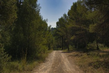 Ribesalbes, Castellon, İspanya 'daki Sichar rezervuarı.