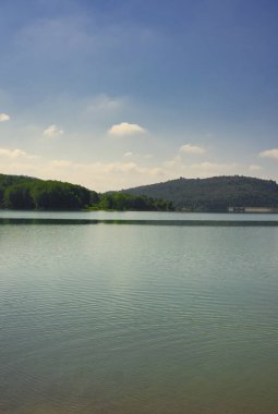 Ribesalbes, Castellon, İspanya 'daki Sichar rezervuarı.